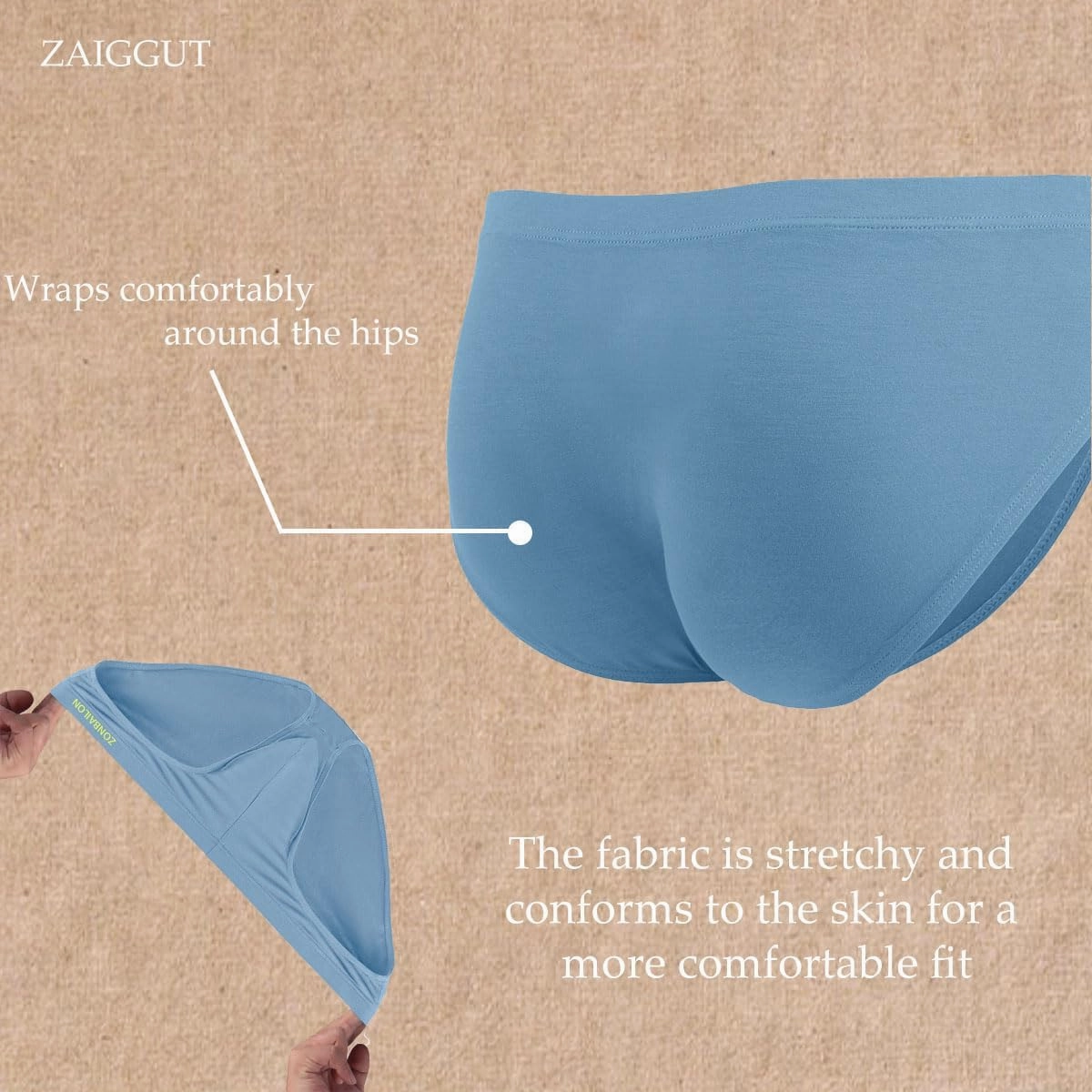 Men's Pouch Briefs Underwear Moisture Wicking Underwear Breathable Briefs for Men