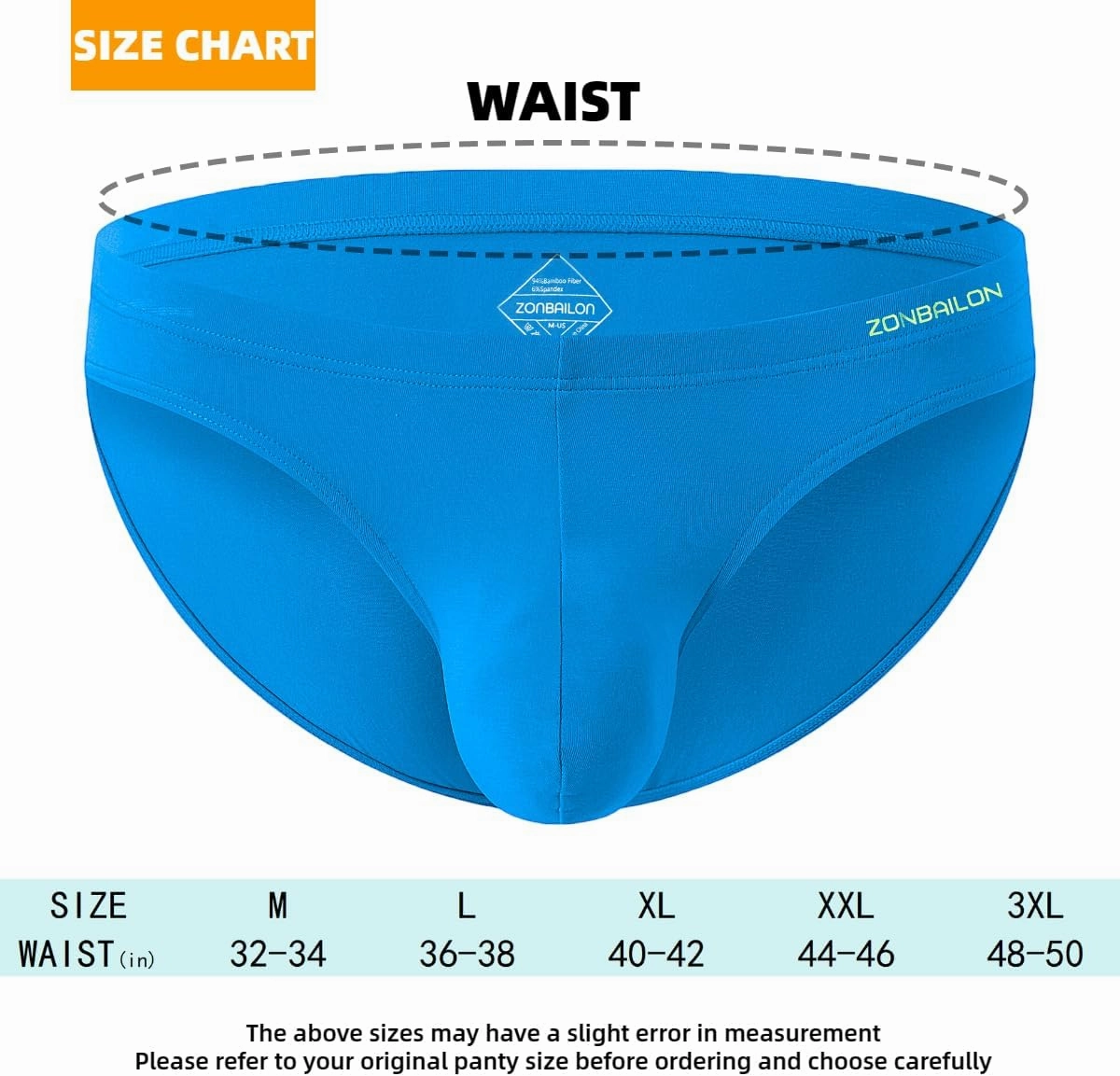 Men's Pouch Briefs Underwear Moisture Wicking Underwear Breathable Briefs for Men