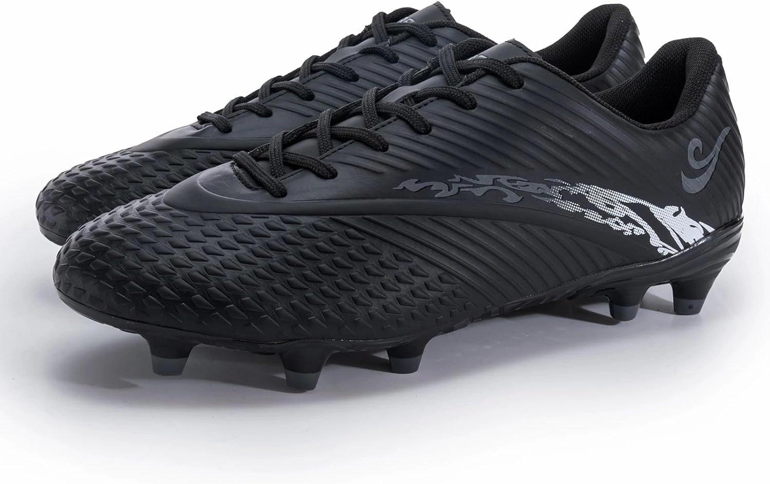 Men's Soccer Cleats Women's Football Shoes Lightweight Professional Adult Athletic Training Lace-Up Soccer Shoes