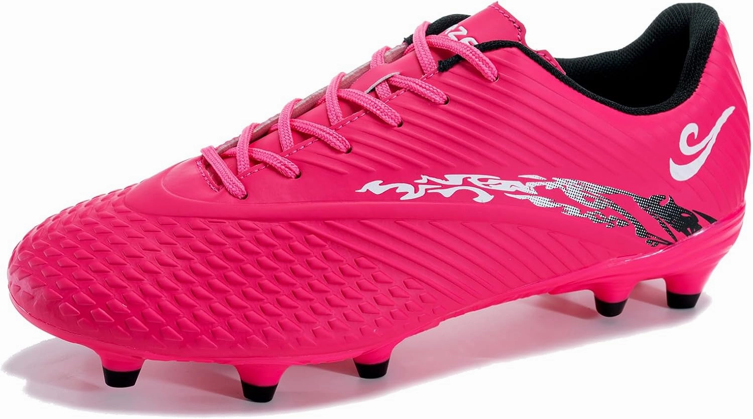 Men's Soccer Cleats Women's Football Shoes Lightweight Professional Adult Athletic Training Lace-Up Soccer Shoes