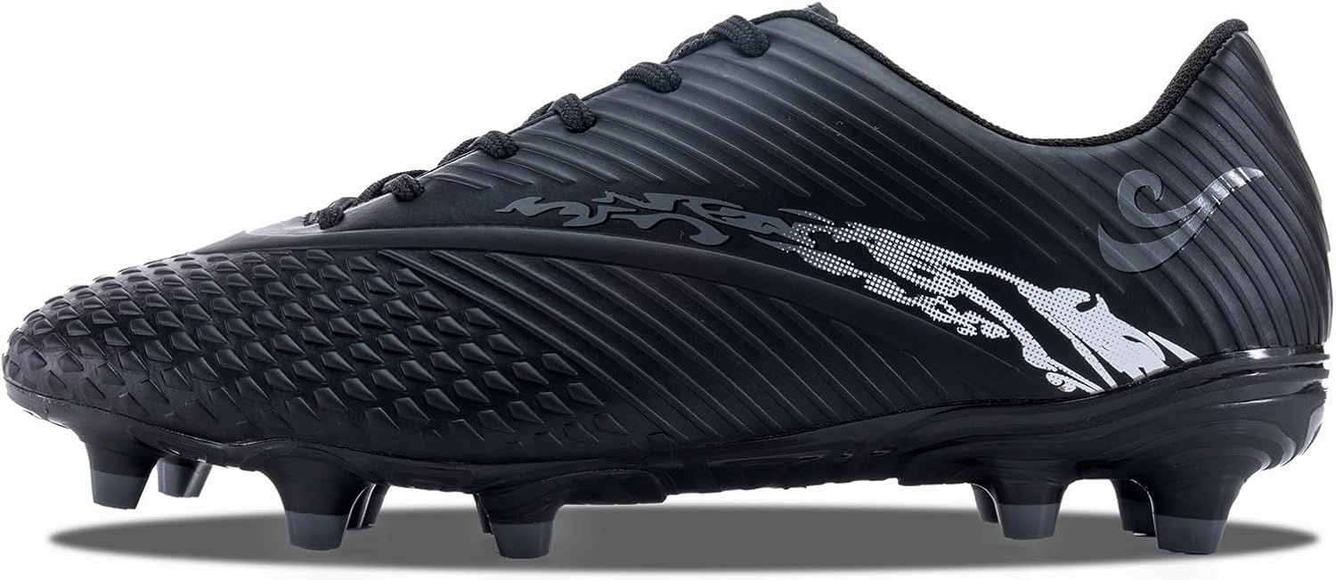 Men's Soccer Cleats Women's Football Shoes Lightweight Professional Adult Athletic Training Lace-Up Soccer Shoes
