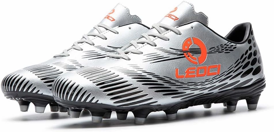 Men's Women's Firm Ground Soccer Cleats Outdoor/Indoor Boys Girls Professional Futsal Football Training Sneakers