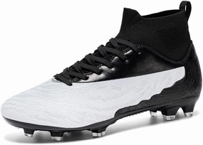 Men's Womens Turf Trainer Soccer Sport Flexible Athletic Lace Up Light Weight Outdoor Cleats Football Soccer Shoes