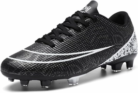 Men's Womens Turf Trainer Soccer Sport Flexible Athletic Lace Up Light Weight Outdoor Cleats Football Soccer Shoes