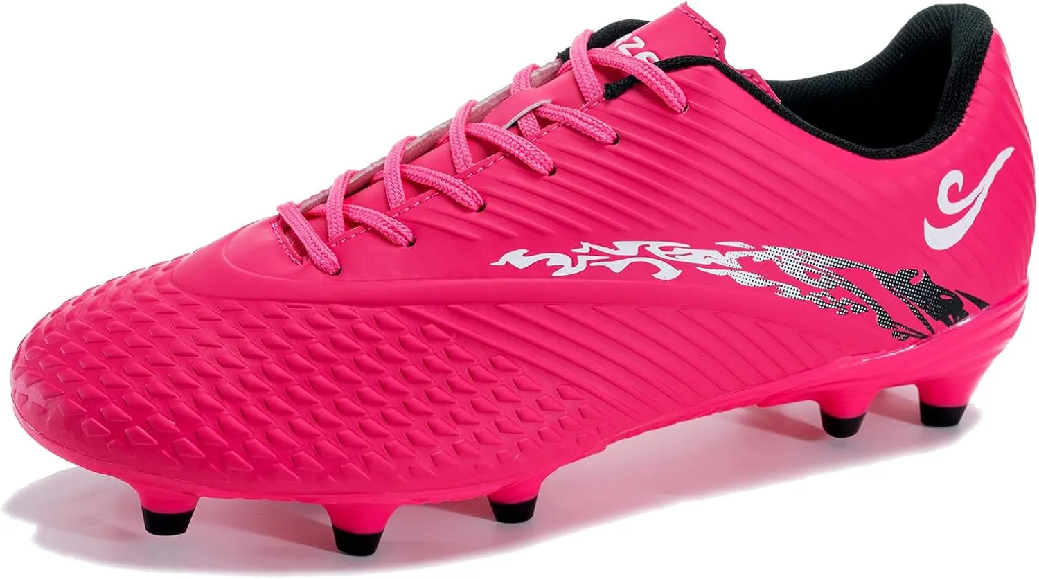 Men's Soccer Cleats Women's Football Shoes Lightweight Professional Adult Athletic Training Lace-Up Soccer Shoes