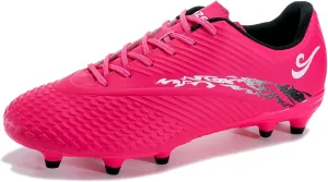 Men's Soccer Cleats Women's Football Shoes Lightweight Professional Adult Athletic Training Lace-Up Soccer Shoes