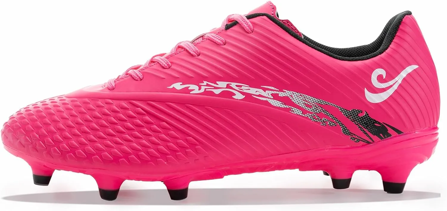 Men's Soccer Cleats Women's Football Shoes Lightweight Professional Adult Athletic Training Lace-Up Soccer Shoes