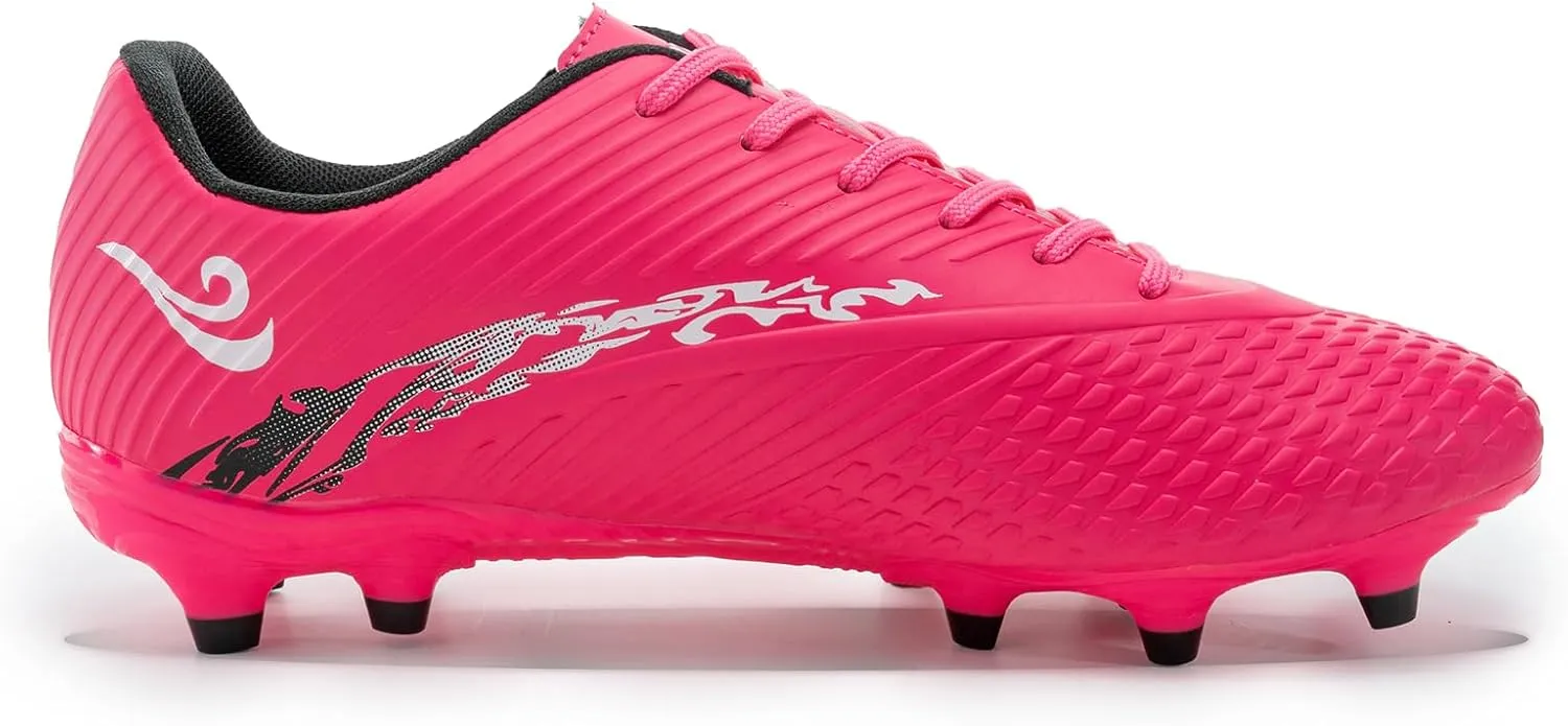 Men's Soccer Cleats Women's Football Shoes Lightweight Professional Adult Athletic Training Lace-Up Soccer Shoes