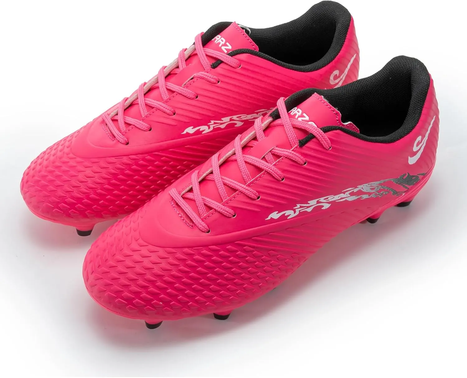 Men's Soccer Cleats Women's Football Shoes Lightweight Professional Adult Athletic Training Lace-Up Soccer Shoes