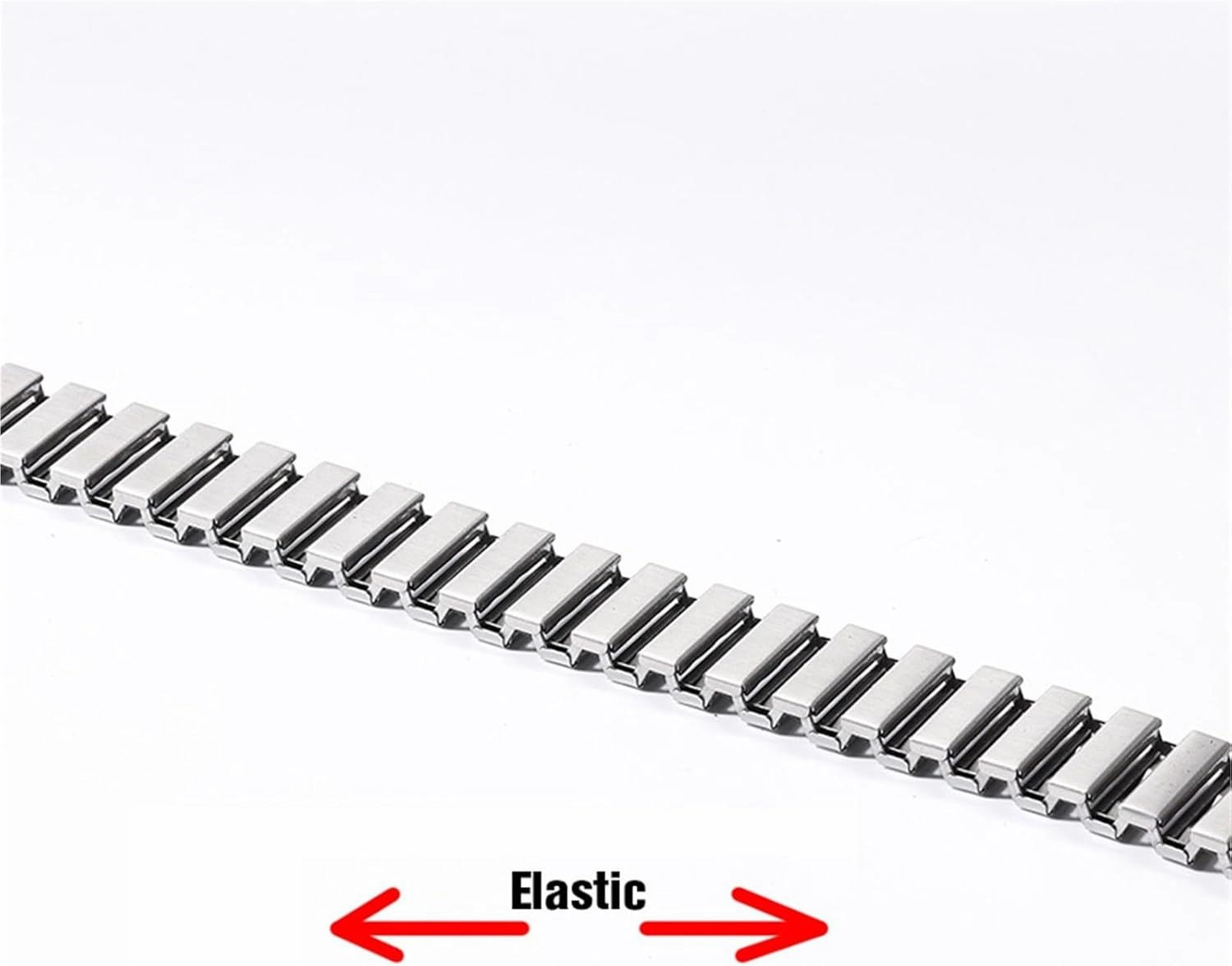 Metal Elastic Expansion Watchband Retractable Men Women Universal 18mm Accessories Bracelet