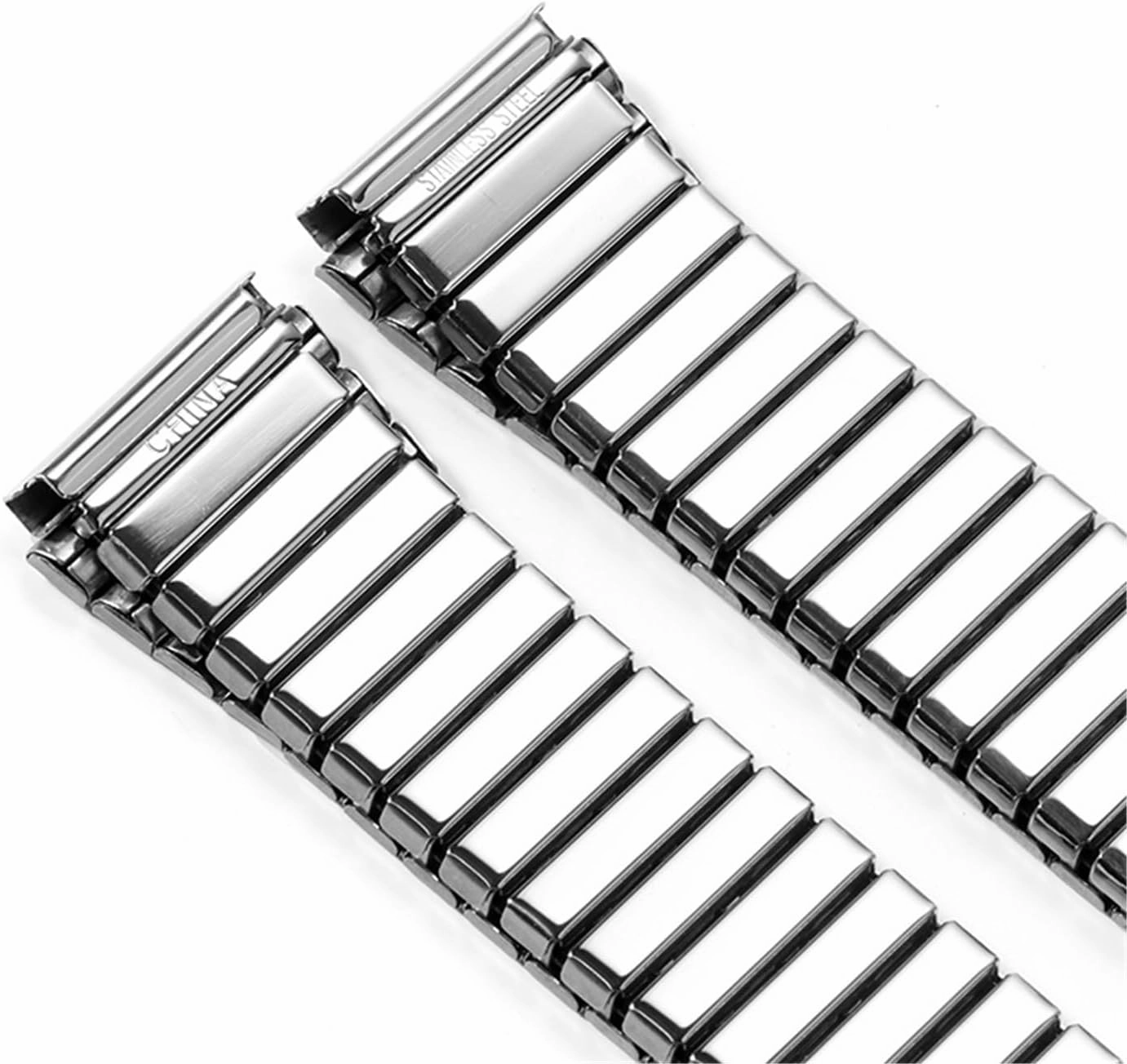 Metal Elastic Expansion Watchband Retractable Men Women Universal 18mm Accessories Bracelet
