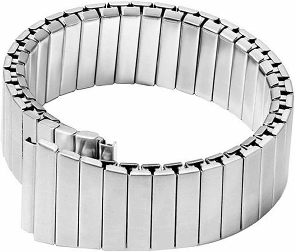 Metal Elastic Expansion Watchband Retractable Men Women Universal 18mm Accessories Bracelet
