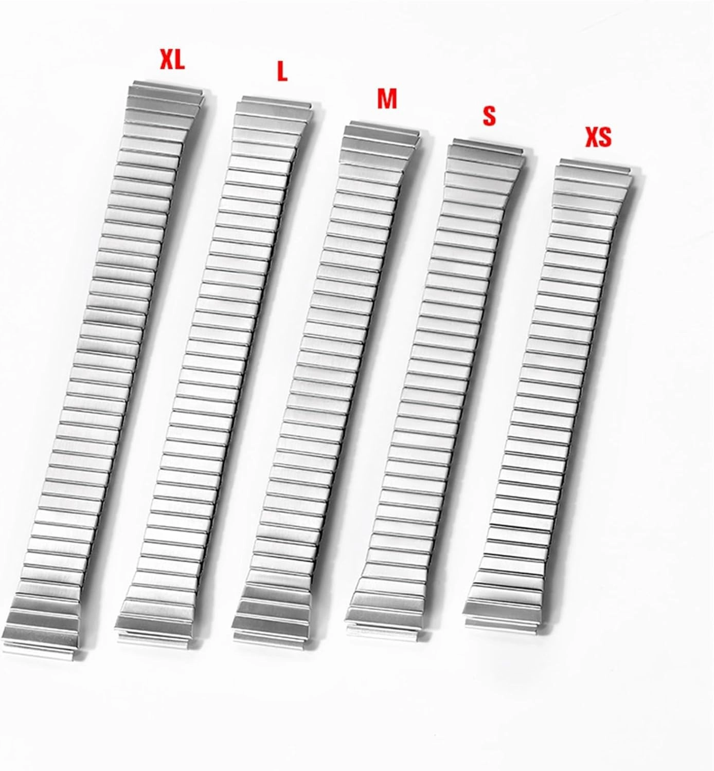 Metal Elastic Expansion Watchband Retractable Men Women Universal 18mm Accessories Bracelet