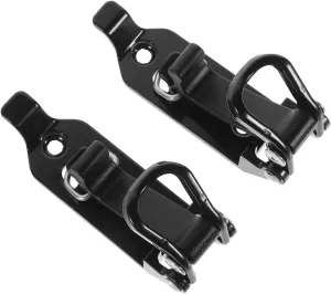 Milisten 2pcs Metal Shovel Mount Clamp for Car Roof Rack Holder for Tools Equipment Secure Fastening Design for Garage and Outdoor Use