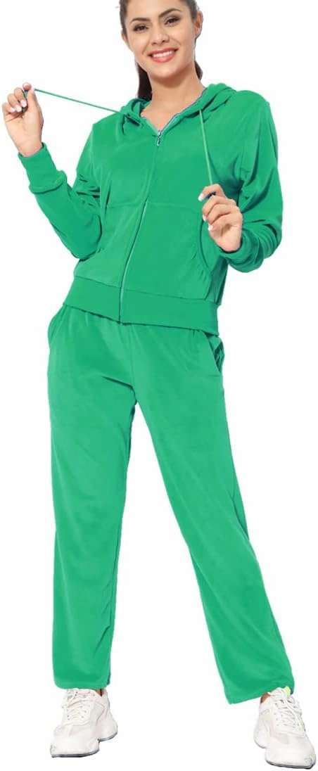 MINANUO Tracksuit 2 Pieces Joggers Outfits for Women Jogging Sweatsuits Set