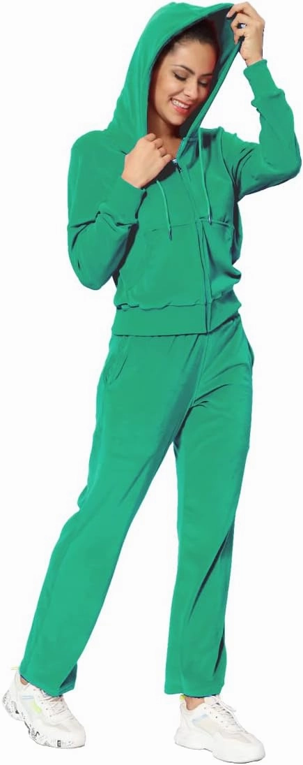 MINANUO Tracksuit 2 Pieces Joggers Outfits for Women Jogging Sweatsuits Set