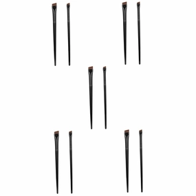 Mipcase 15sets Ultra Thin Angled Eyeliner Brush Women Tools for Precise Makeup Application Travel-friendly Design for Professionals and Beginners