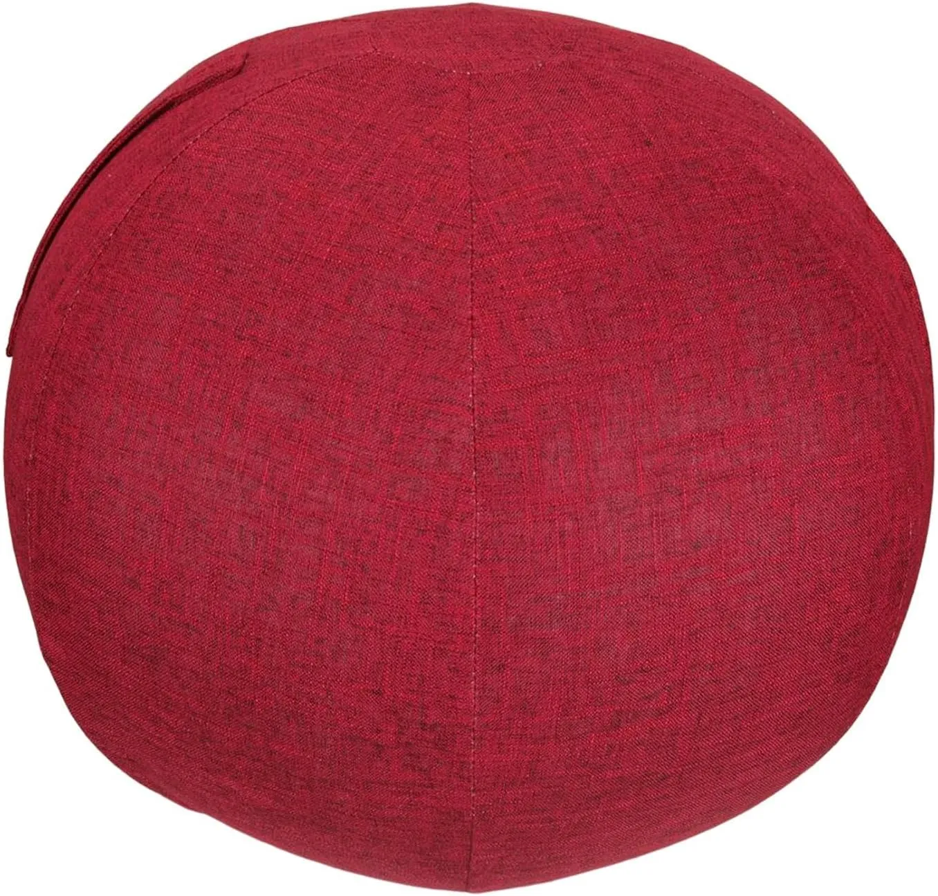 misppro Balance Ball Cover - Yoga Exercise Ball Protective Skin, Anti-Scratch, Lightweight, Foldable, Red 55cm (Thickened)