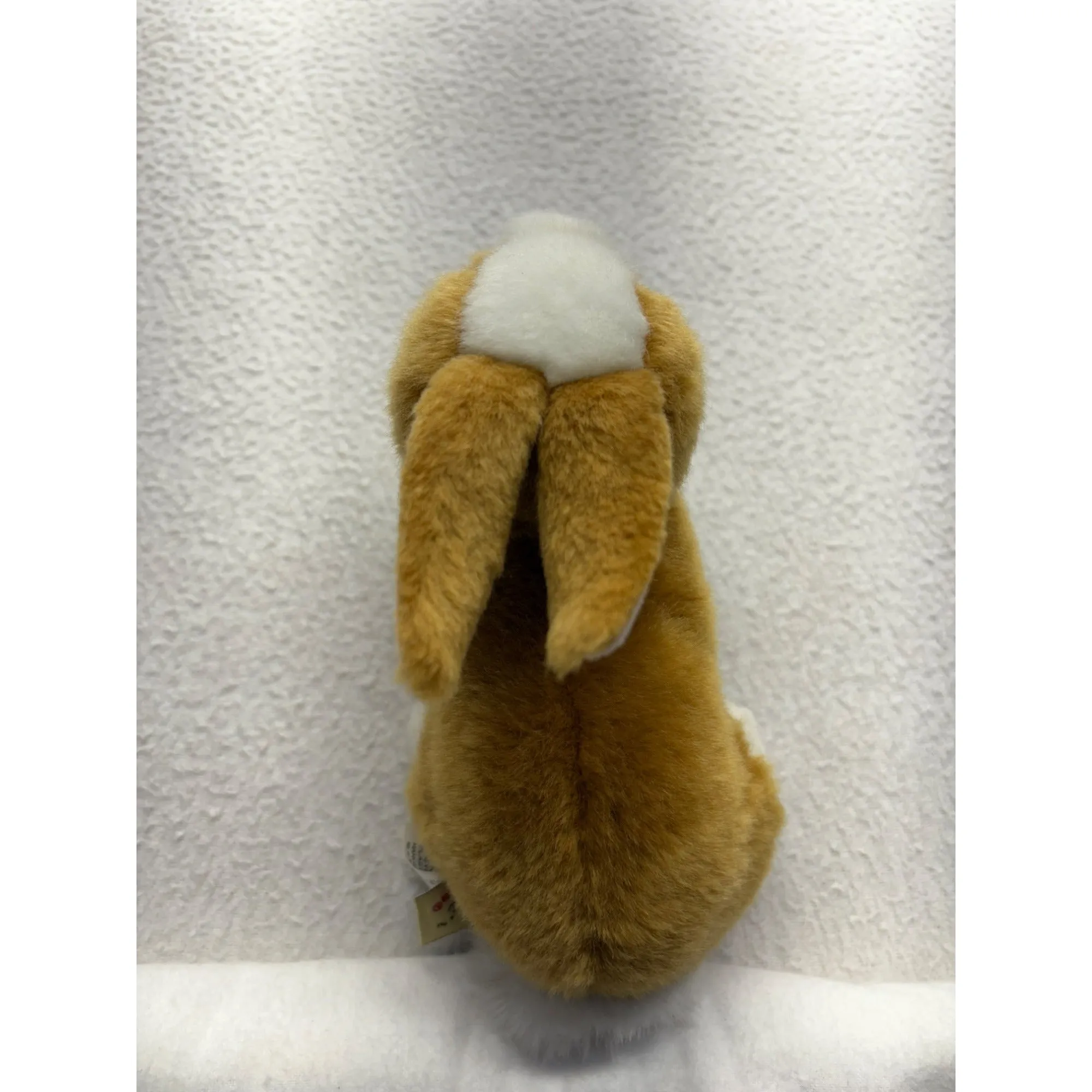 Miyoni Aurora Plush Brown & White Bunny Rabbit #7647
