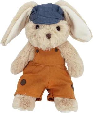 MON AMI Benjamin Bunny Stuffed Animal Plush Toy 8" Dressed Bunny with Floppy Ears, Soft & Cuddly Rabbit Stuffed Animal for Kids of All Ages