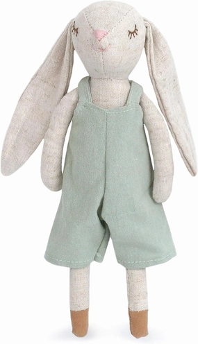 MON AMI Billy The Bunny Stuffed Doll - 9", Soft & Cuddly Plush Animal Doll, Use as Toy or Room Décor, Great Gift for Kids of All Ages