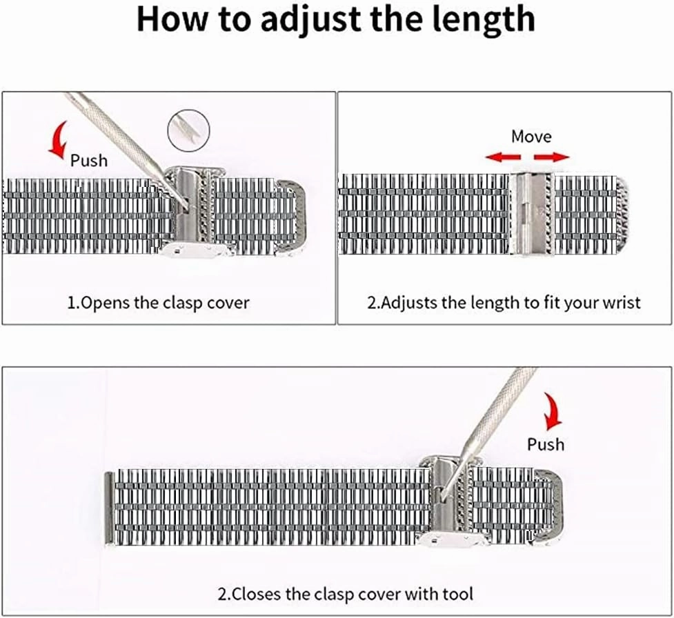 Moran Metal Band Compatible with Google Pixel Watch Band Stainless Steel Adjustable Strap for Google Pixel Watch Women Men