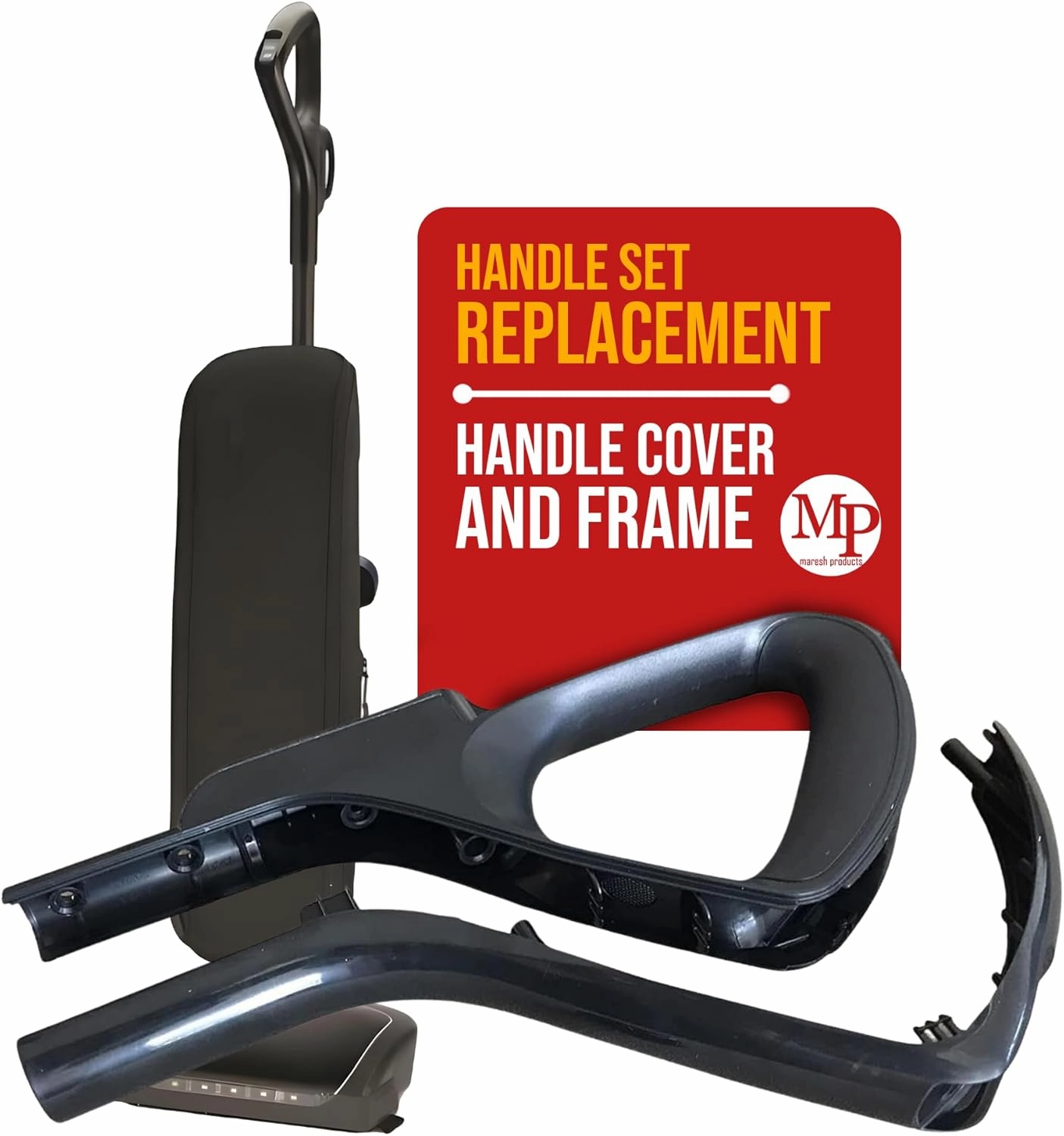 MP Maresh Products Handle Set Replacement for Oreck Elevate Command and Control Vacuum Cleaners – Durable Vacuum Replacement Parts Compatible with Oreck Handle Assembly - Easy to Install - Black