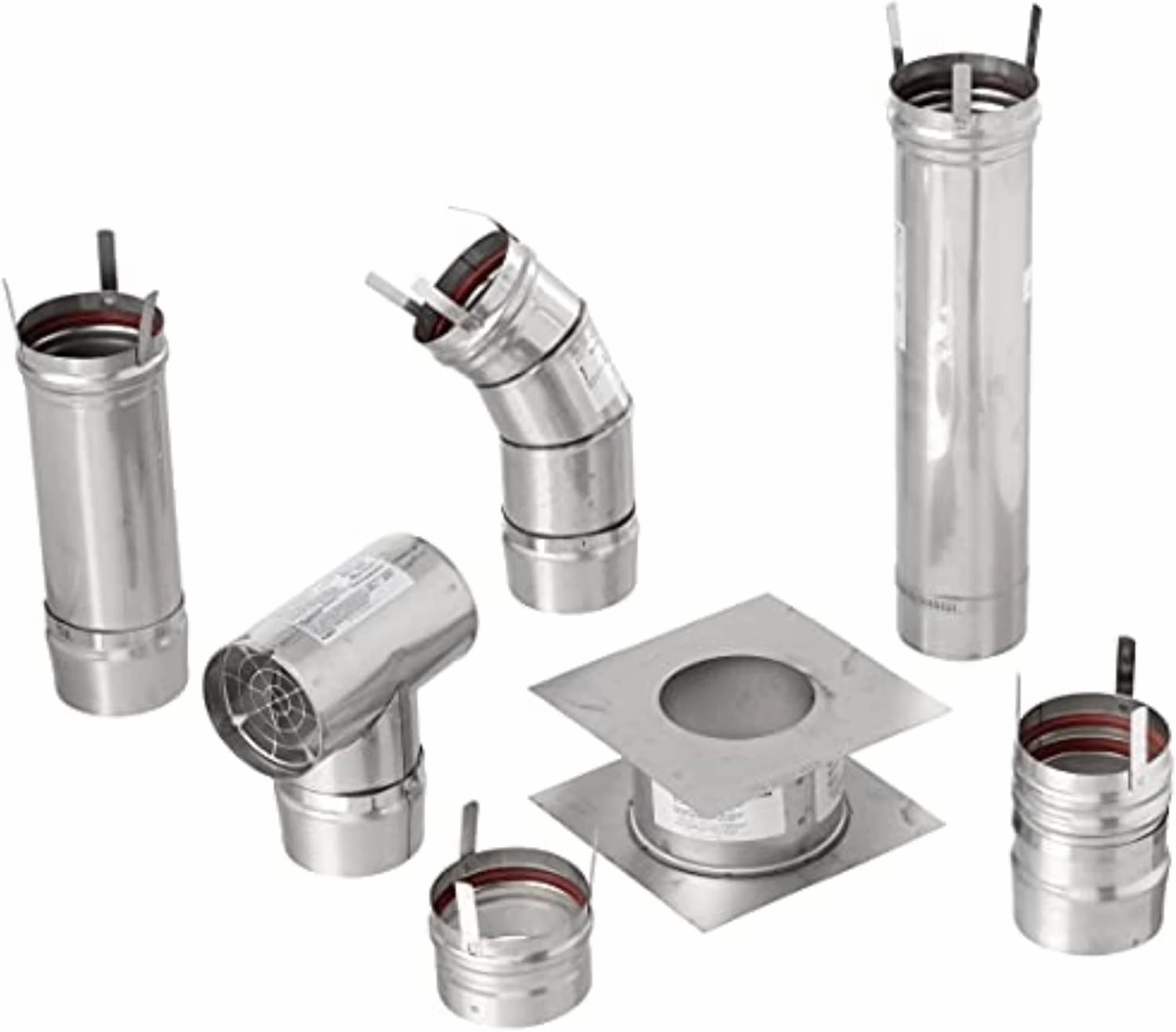 Mr. Heater 4 inch Stainless Steel Horizontal Vent Kit for Big Maxx MHU50 and MHU80 Unit Heaters, One Size, Metal