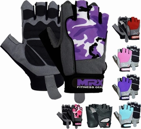 MRX BOXING & FITNESS Weight Lifting/Exercise Grip Gloves for Women, Great for Workouts, Weight Training and More, Pro Series