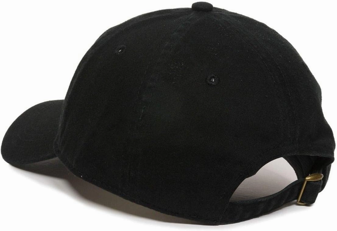 Music Note Baseball Cap Embroidered Cotton Adjustable Dad Hat