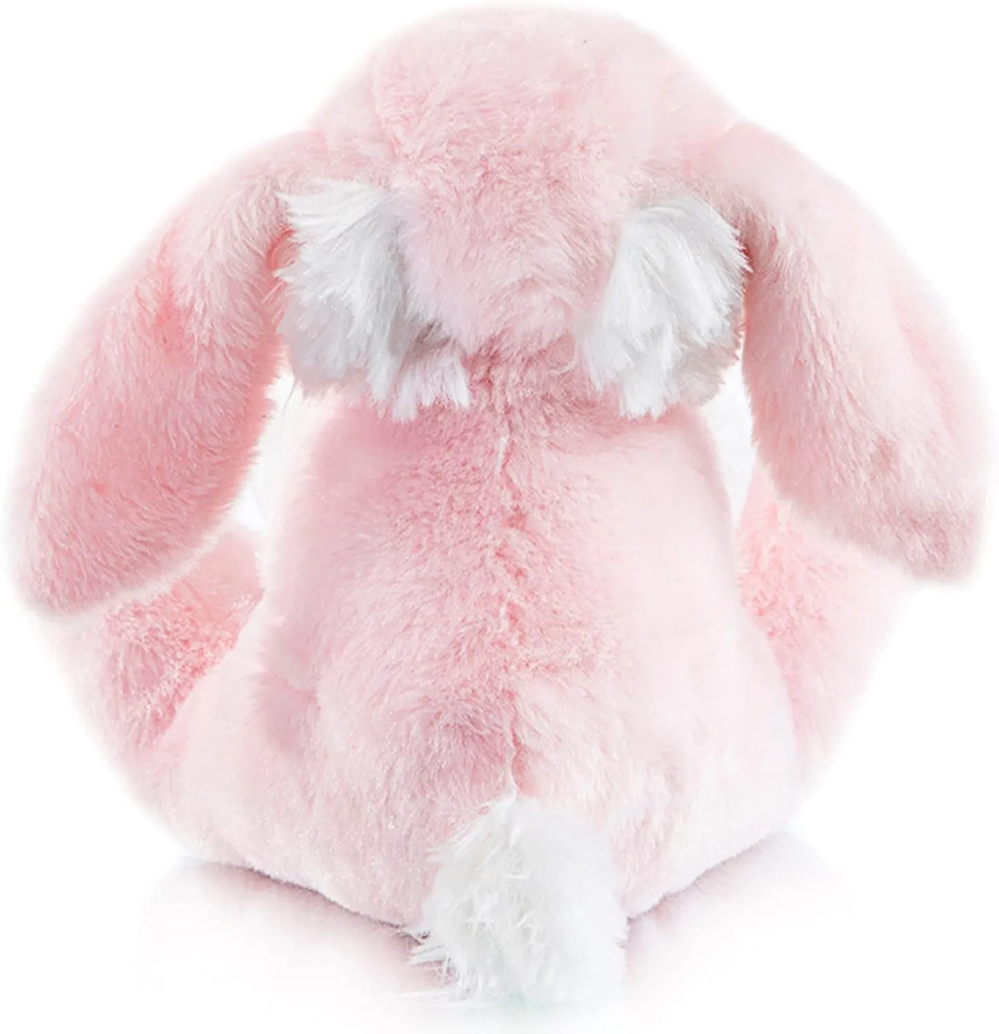 My OLi Bunny Stuffed Animal 8.5in Plush Rabbit Stuffed Bunny with Floppy Ear Bedtime Friend Soft Toy Gifts for Girls Boys Kids, Pink