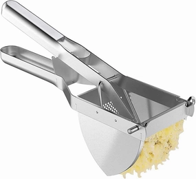 MyLifeUNIT Heavy Duty Commercial Potato Ricer, Stainless Steel Business Potato Ricer and Masher