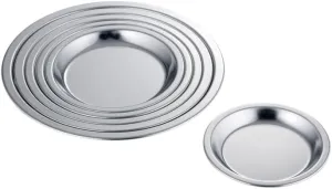 ナガオ(Nagao) AG 18-0 Stainless Steel Pie Plate No. 6 92906