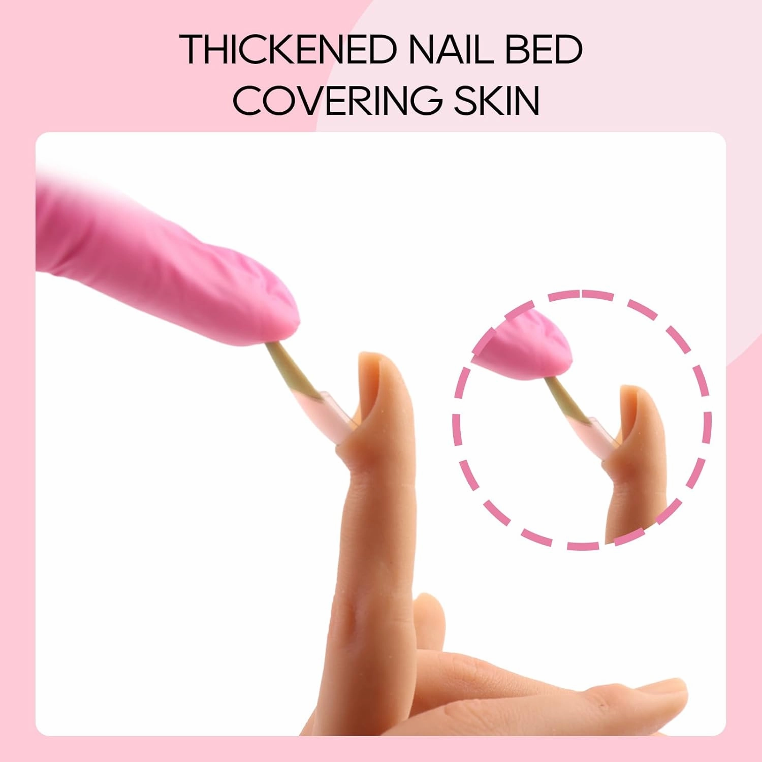 Nail Pratice Training Hand for Acrylic Nails with Stand Bracket,Soft Silicone Maniquin Hand, Flexible Bendable Nail Practice Fake Hand for Nails Art Practice Tool