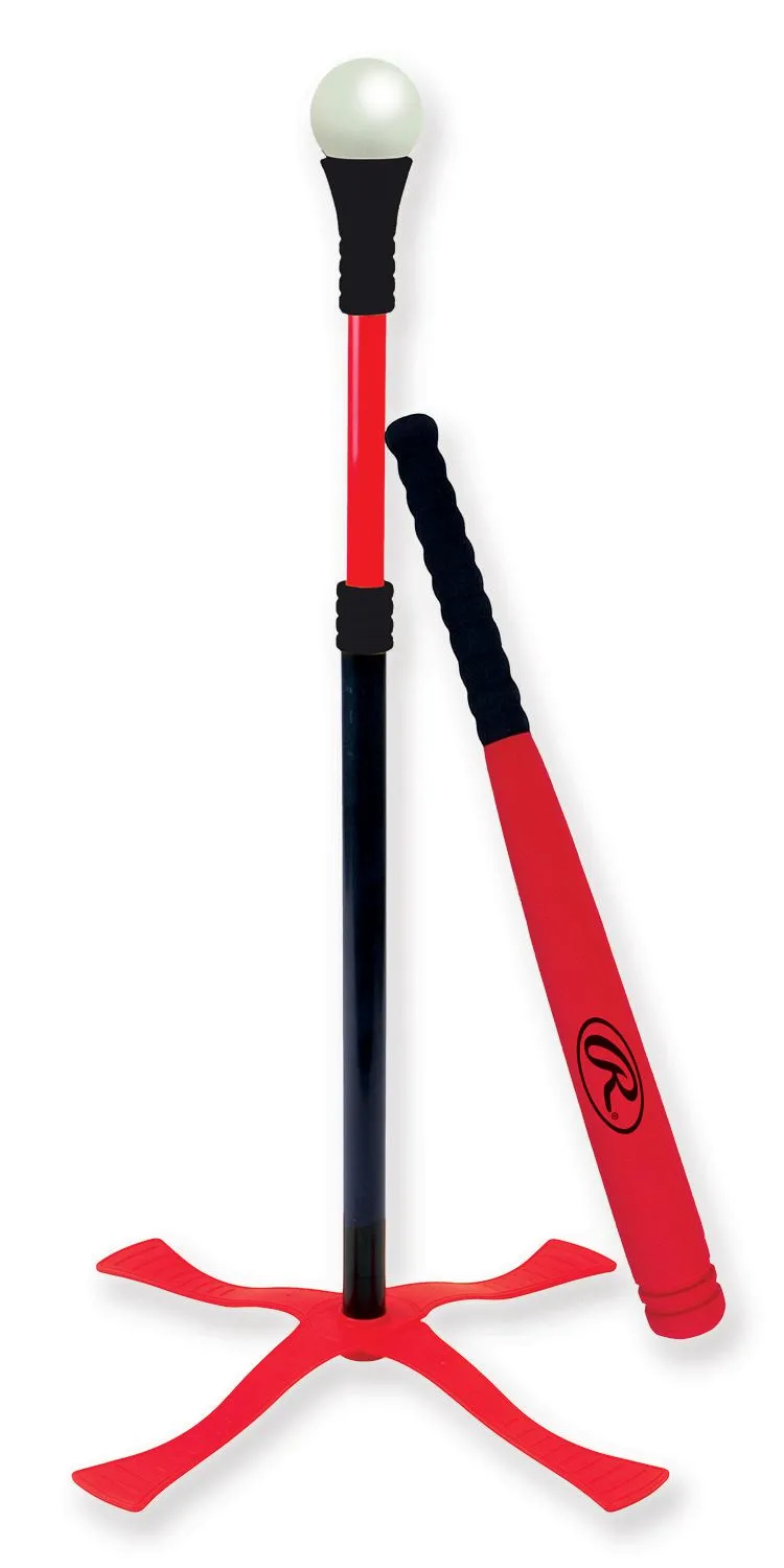 New in package! Rawlings T-Ball Set! Includes Bat, Tee & Ball! Adjustable Height! Foam Ball is safe to play indoors!
