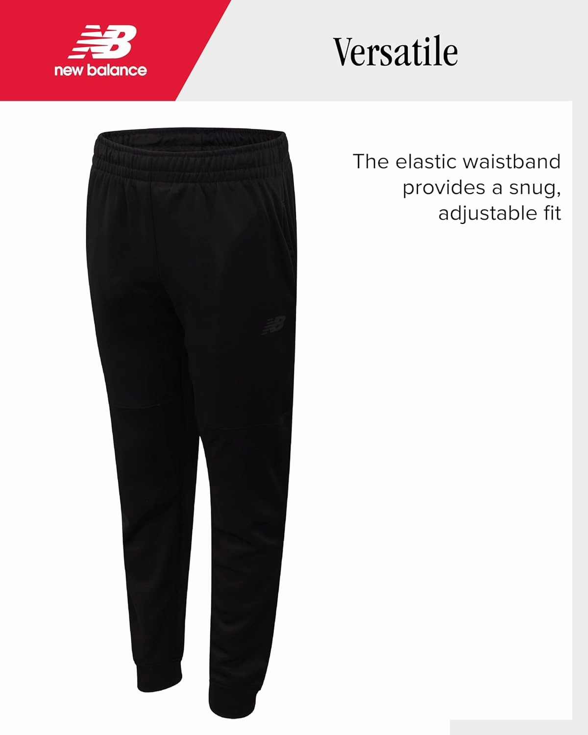 New Balance Boys' Sweatsuit - 2 Piece Performance Tech Fleece Hoodie Sweatshirt and Sweatpants - Jogger Pants Set (8-12)