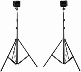 New! Hadar- VR Tripod Stand - HTC Vive Compatible Sensor Stand and Base Station for Vive Sensors or Oculus Rift Constellation (2-Pack)