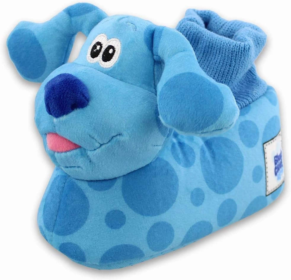 Nickelodeon Blue's Clues & You Toddler Plush 3D Sock Top Slippers