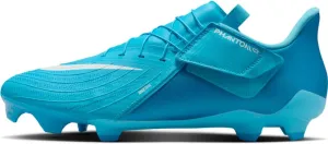 Nike Phantom GX 2 Academy EasyOn MG Low-Top Soccer Cleats (FD6724-400, Blue Fury/White)