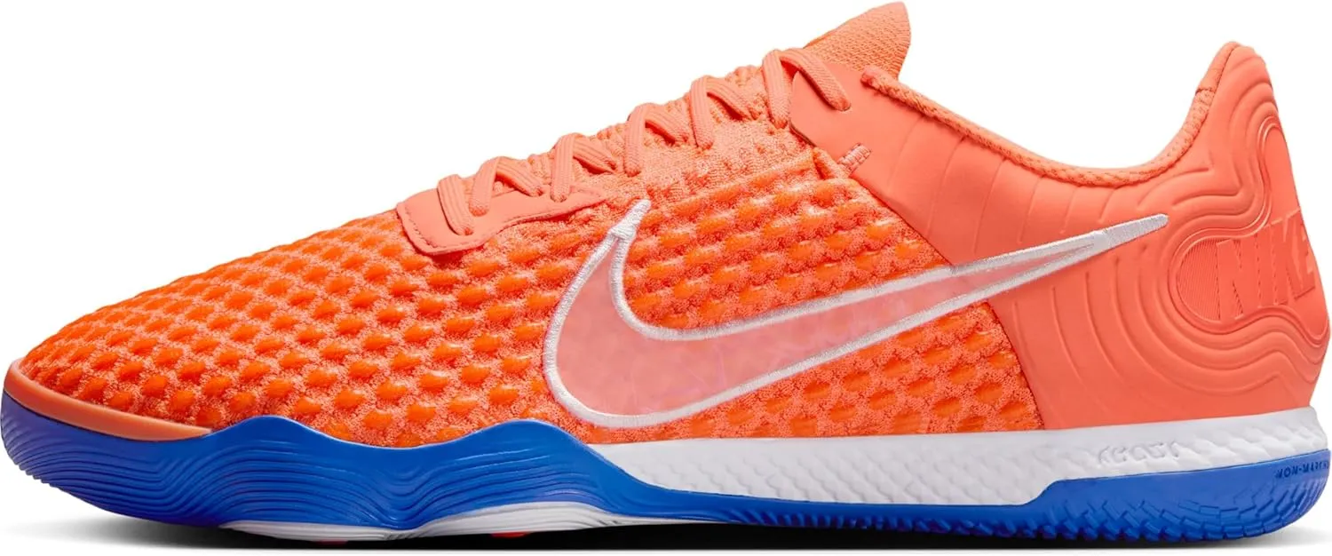 Nike React Gato Men's Soccer Shoes (CT0550-601, Light Wild Mango/White) Size 8