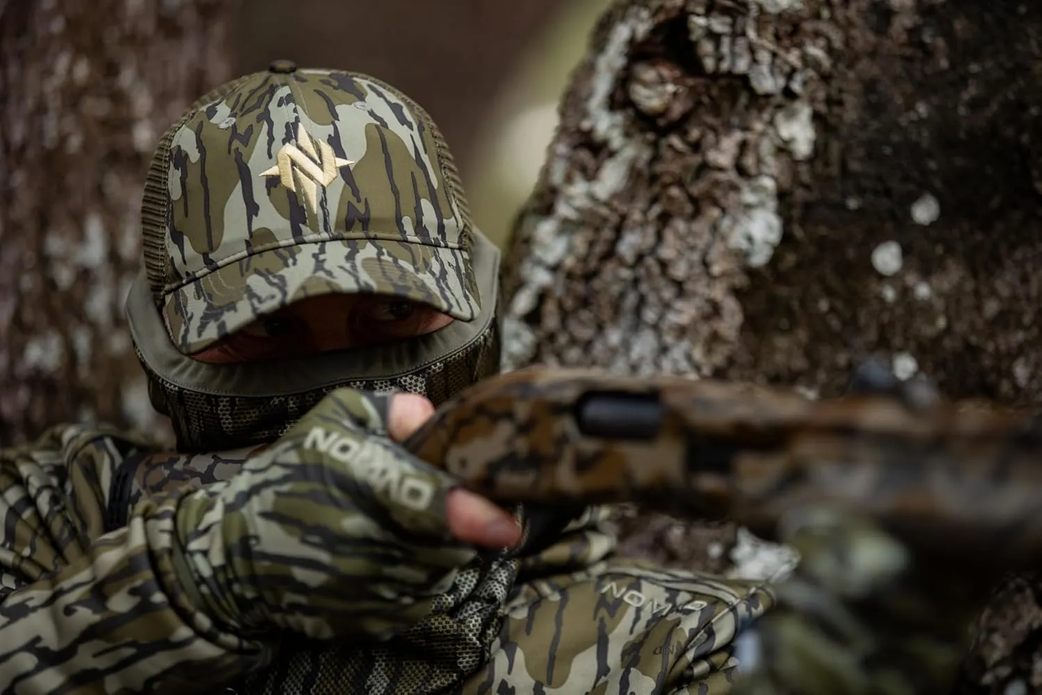 Nomad Men's Trucker Hat, Camo & Solid Adjustable Hunting Ball Cap