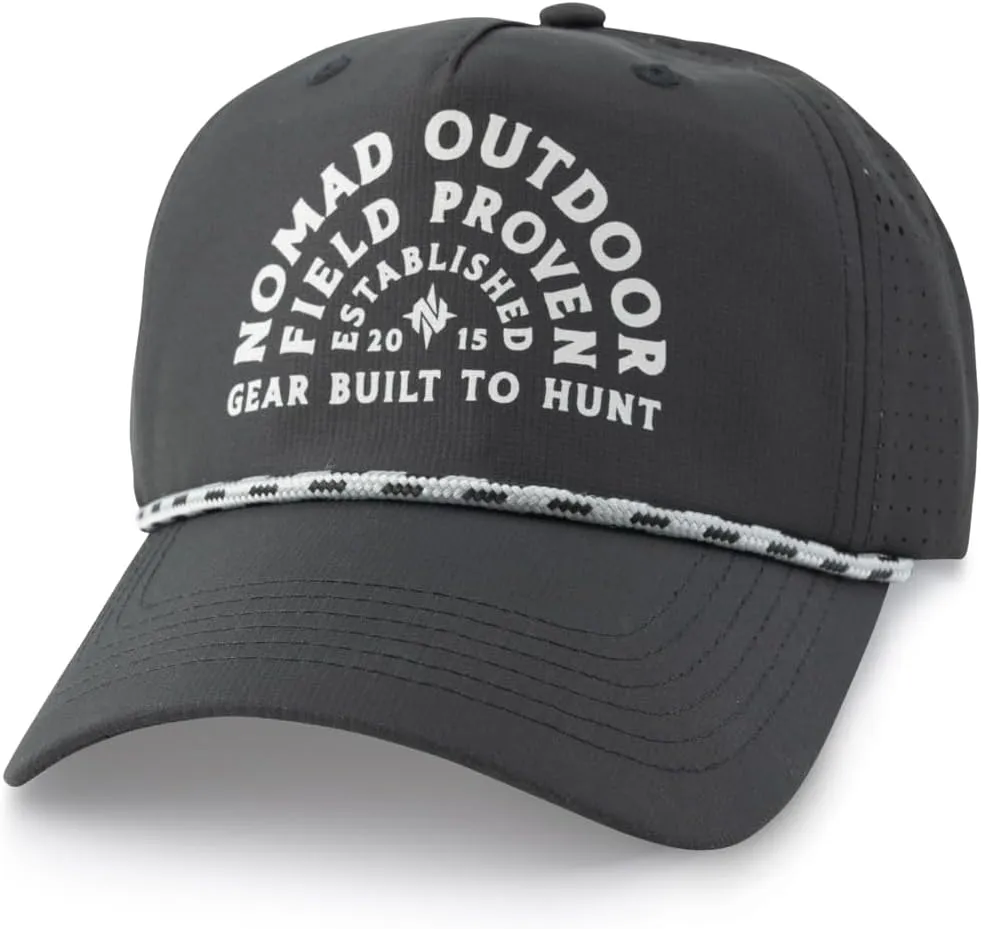 Nomad Men's Trucker Hat, Camo & Solid Adjustable Hunting Ball Cap