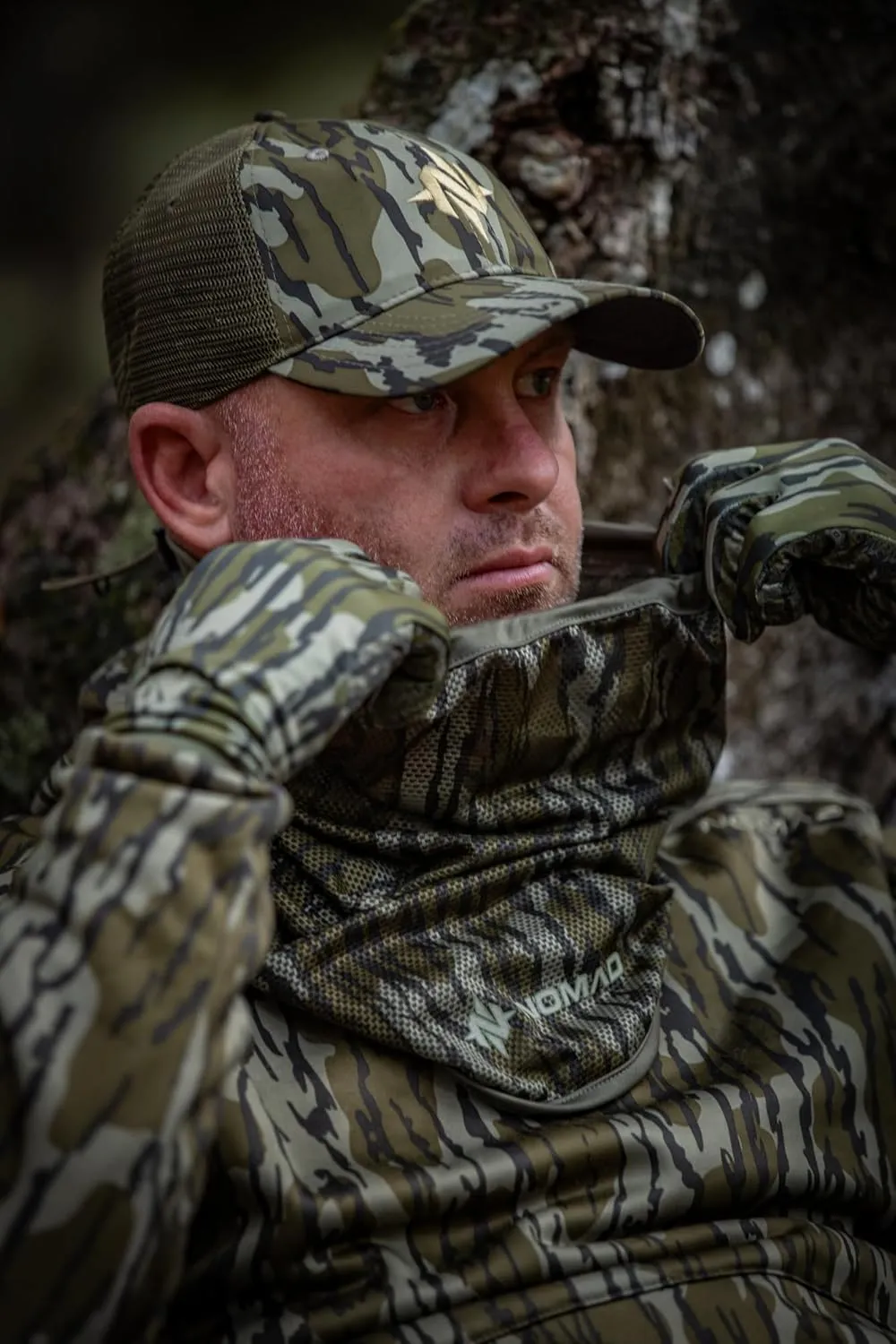 Nomad Men's Trucker Hat, Camo & Solid Adjustable Hunting Ball Cap