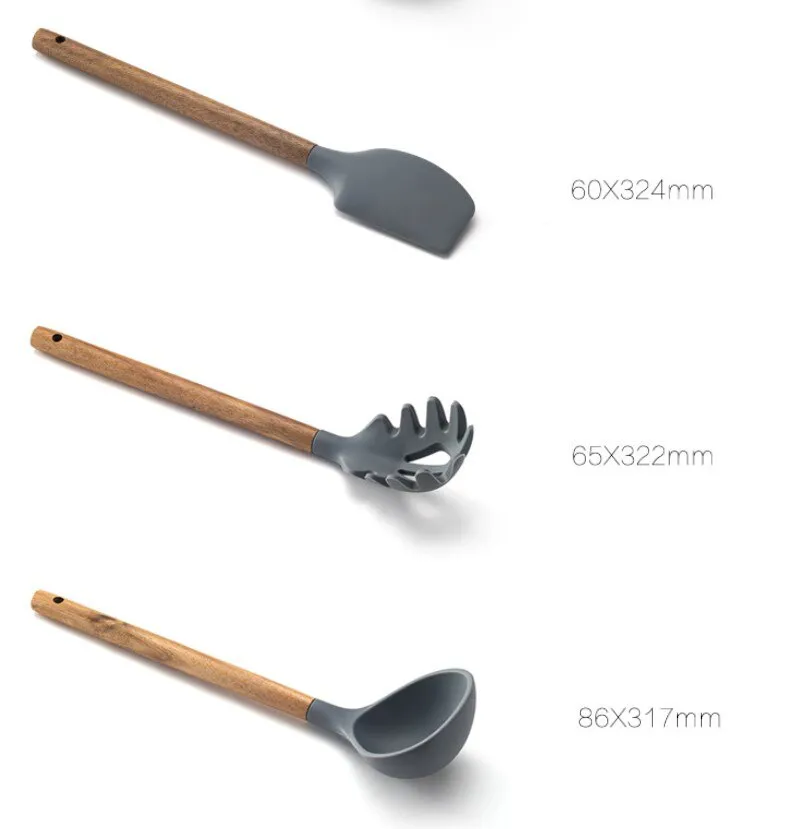 Nonstick Silicone Cooking Kitchenware Set
