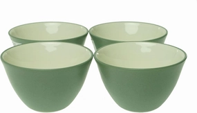 Noritake 4-Inch Colorwave Bowl, Green, Set of 4