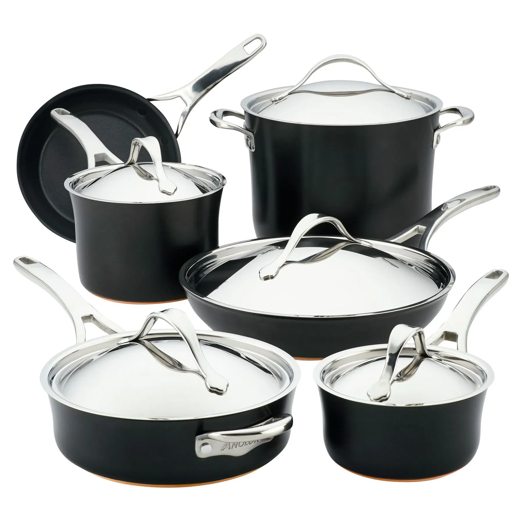 Nouvelle Copper Luxe 11PC Cookware Set