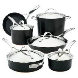 Nouvelle Copper Luxe 11PC Cookware Set