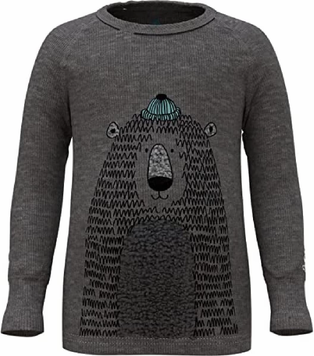 Odlo Boys' Active Warm Eco Bear Base Layer Top
