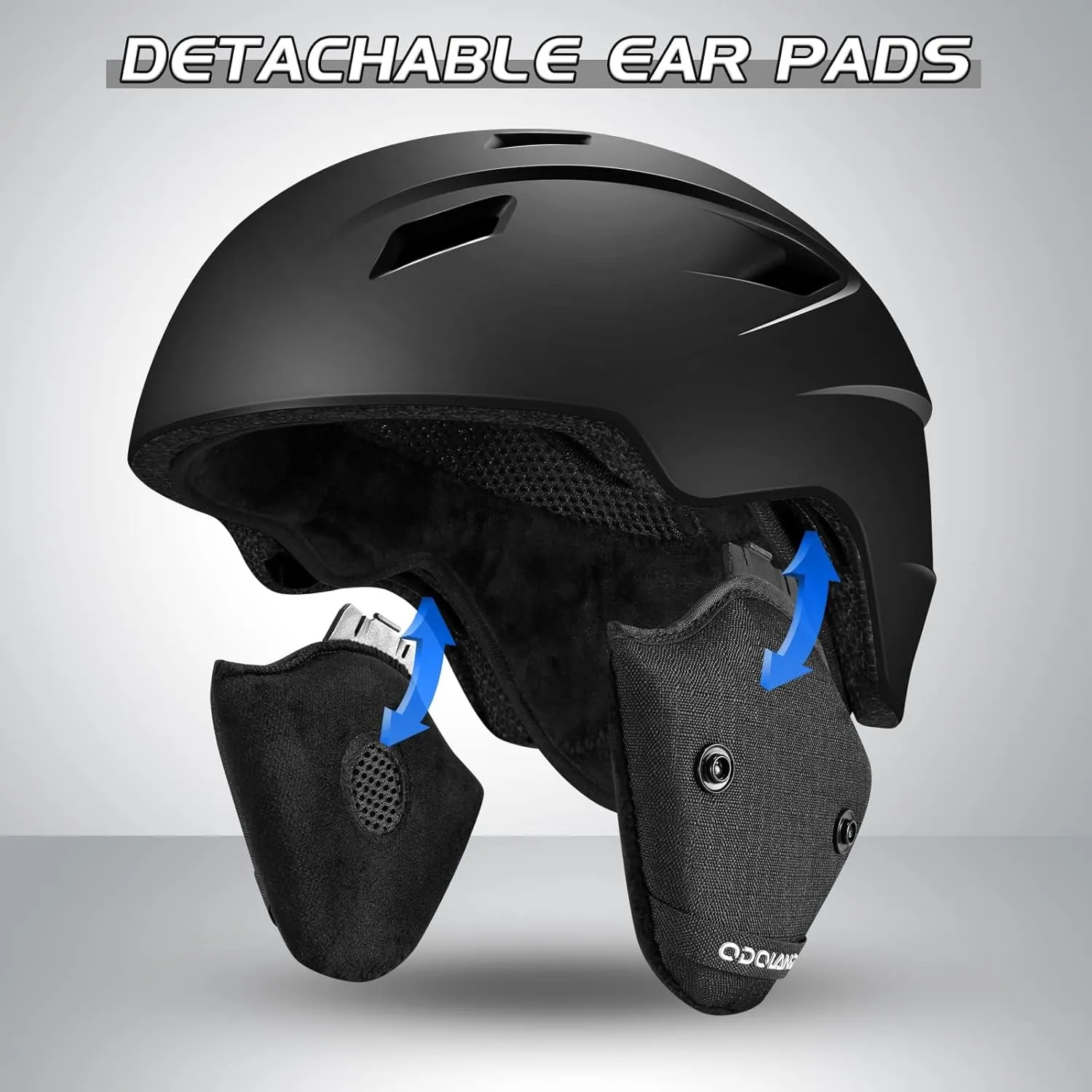 Odoland Ski Helmet and Goggles Set, Snowboard Helmet Glasses for Men, Women & Youth - Shockproof/Windproof Gear for Skiing, Snowboarding
