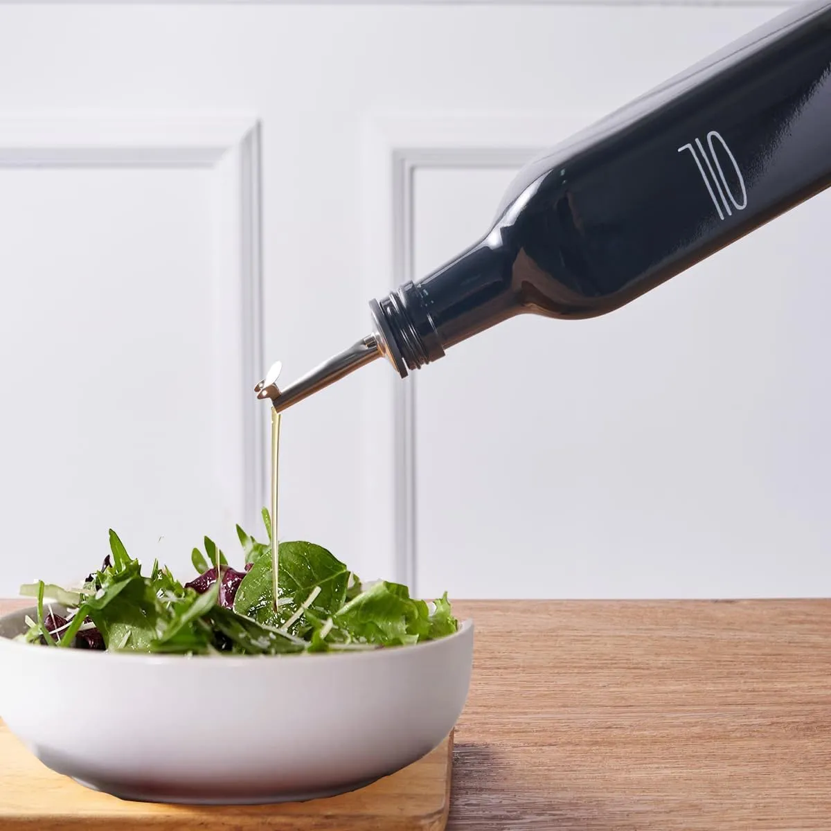 Olive Oil Dispenser - Kitchen Decor (Black)